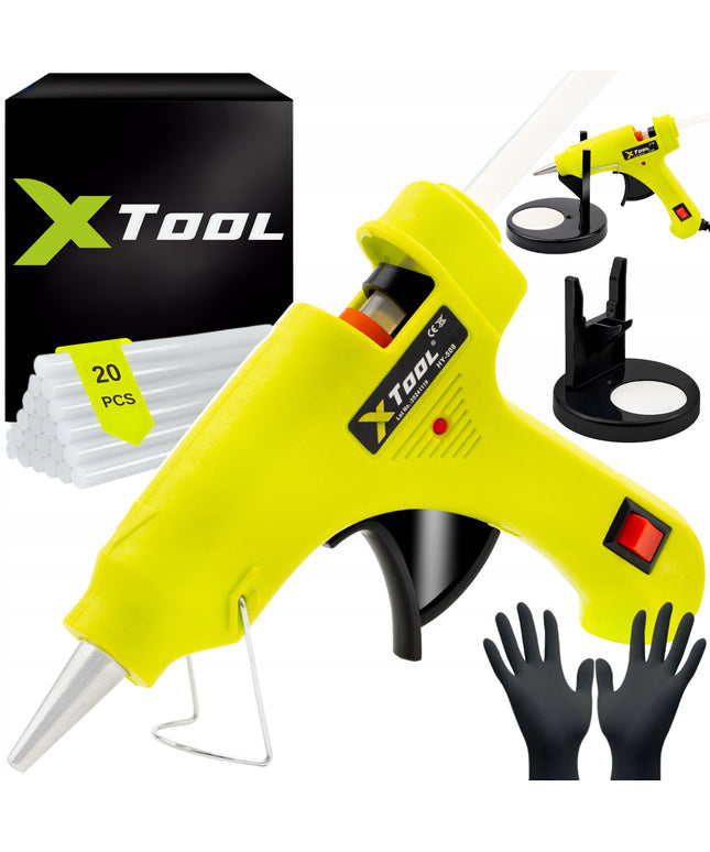 Karšto klijų pistoletas Xtool su 20 klijų kasetėmis 7mm