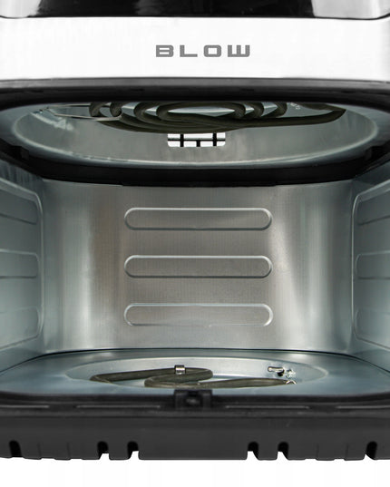 Karšto oro gruzdintuvė 8L su dviem kaitinimo elementais 2500W, be riebalų kepimui, su LCD ekranu ir 8 programomis