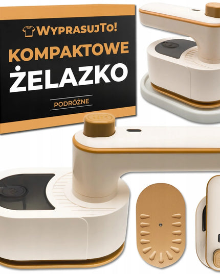 Keliaujantis kelioninis lygintuvas „Wyprasuj To!“ – nešiojamas, kompaktiškas, lengvas ir sulankstomas