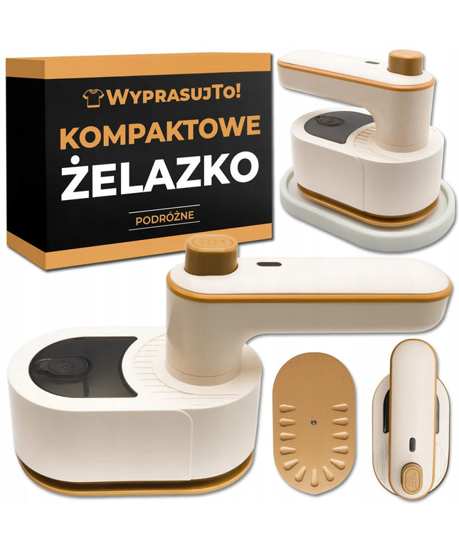 Keliaujantis kelioninis lygintuvas „Wyprasuj To!“ – nešiojamas, kompaktiškas, lengvas ir sulankstomas
