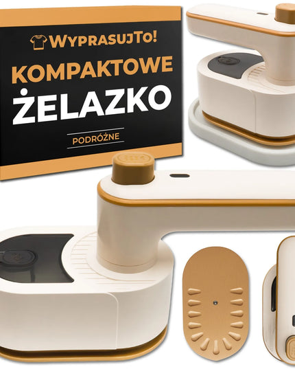 Keliaujantis kelioninis lygintuvas „Wyprasuj To!“ – nešiojamas, kompaktiškas, lengvas ir sulankstomas