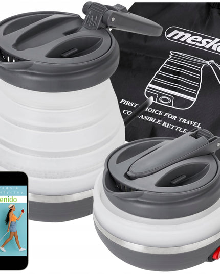 Kelioninis elektrinis virdulys MESKO HOME, sulankstomas, 0,6 l, 750 W