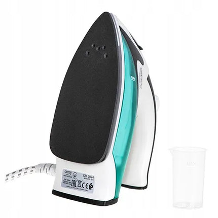 Kelioninis garinis lygintuvas su tefloniniu padu ir sulankstoma rankena, 1500W, CR5024
