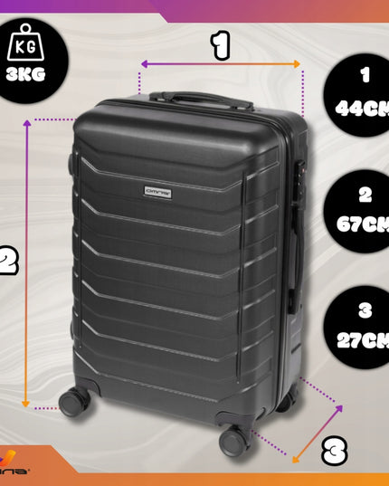Kelioninis lagaminas su ratukais 63L XL dydžio