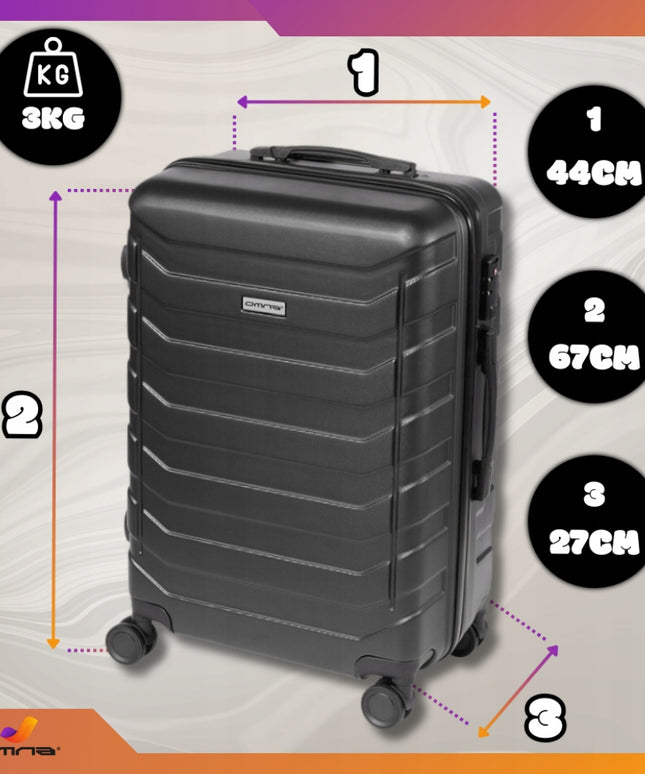 Kelioninis lagaminas su ratukais 63L XL dydžio