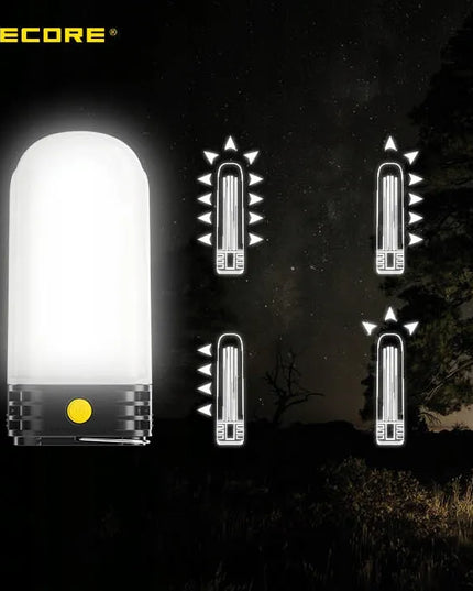 Kempinginis žibintas su „Power Bank“ funkcija Nitecore LR60 (280 lm)