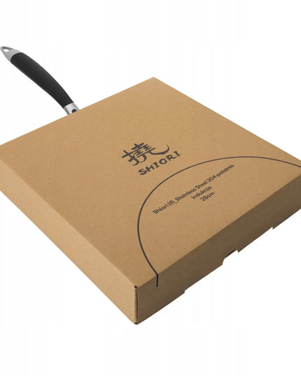 Keptuvė Shiori Stainless Steel 304 Pro su Ceram Guard 300 Max danga, 28 cm