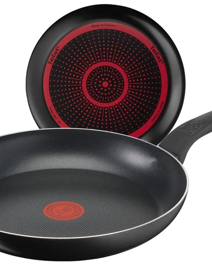 Keptuvė Tefal 28 cm titano danga, skirta dujinėms viryklėms su Thermo-Spot