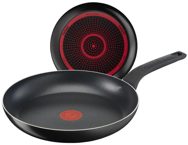 Keptuvė Tefal 28 cm titano danga, skirta dujinėms viryklėms su Thermo-Spot