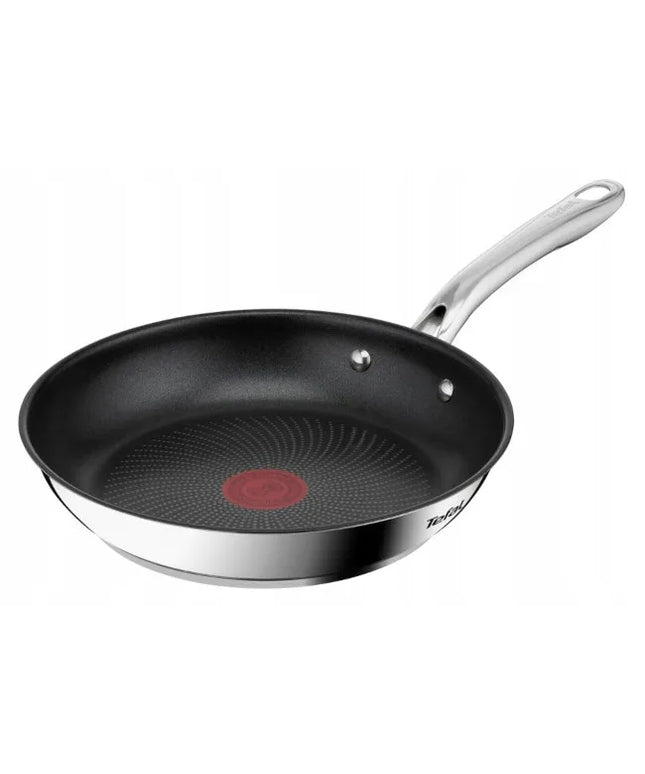 Keptuvė Tefal 28 cm titano danga, skirta indukcijai, nerūdijantis plienas