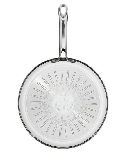 Keptuvė Tefal 28 cm titano danga, skirta indukcijai, nerūdijantis plienas