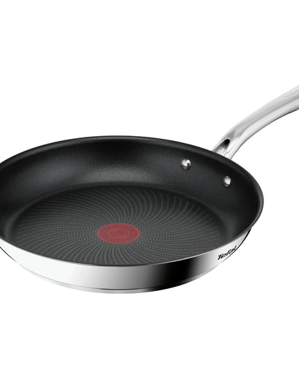 Keptuvė Tefal 28 cm titano danga, skirta indukcijai, nerūdijantis plienas