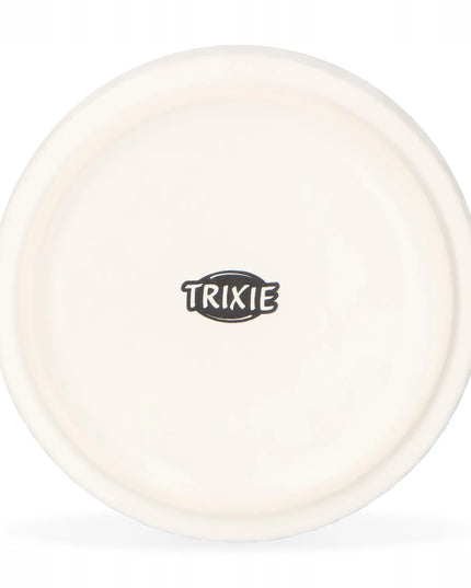 Keraminis dubenėlis šunims ir katėms Trixie 400 ml baltas