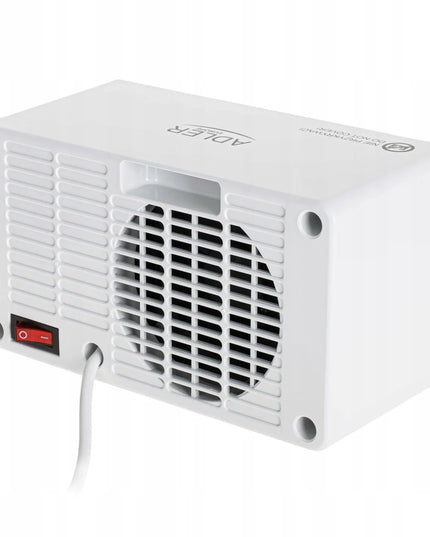 Keraminis ventiliatorinis šildytuvas Adler AD7746, 1000W, su LCD ekranu