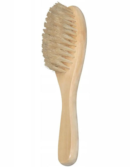KERBL medinis eko šepetys šunims, katėms ir triušiams su natūraliais šereliais, 17 cm