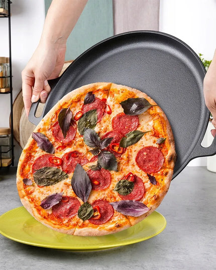 Ketaunė ketaus keptuvė dujinėms, indukcinėms viryklėms, griliui ir orkaitei, 35 cm