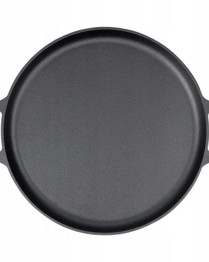Ketaunė ketaus keptuvė dujinėms, indukcinėms viryklėms, griliui ir orkaitei, 35 cm