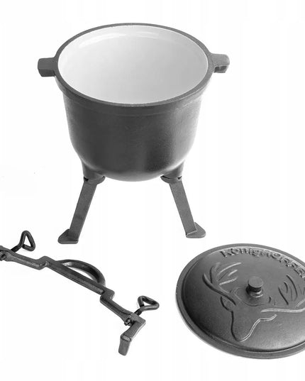Ketaus medžioklinis puodas 8 L Survival Outdoor