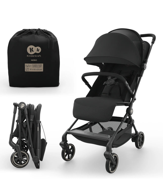 Kinderkraft NEBO kelioninis sportinis vežimėlis, lengvas, sulankstomas, iki 22 kg