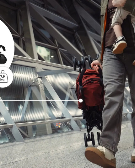 Kinderkraft SIESTA 2 skėtinis sportinis vežimėlis, lengvas, sulankstomas iki 22 kg