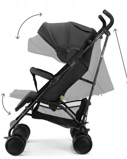 Kinderkraft SIESTA 2 skėtinis sportinis vežimėlis, lengvas, sulankstomas iki 22 kg
