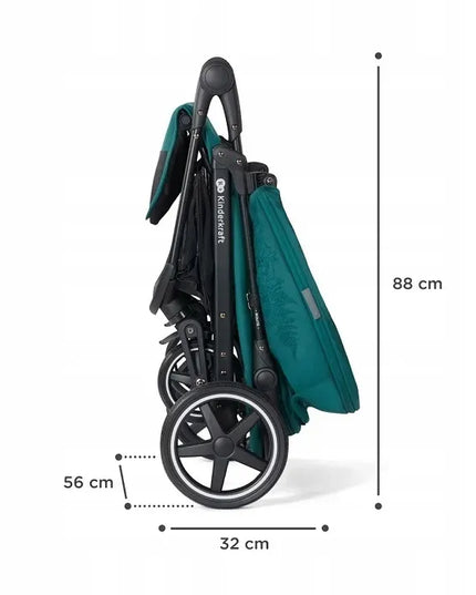 Kinderkraft sportinis vežimėlis Route Nature vibes NATURE BUZZ iki 22 kg