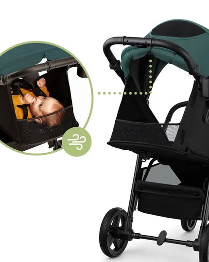 Kinderkraft sportinis vežimėlis Route Nature vibes NATURE BUZZ iki 22 kg