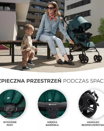 Kinderkraft TIK lengvas skėtinio tipo vežimėlis