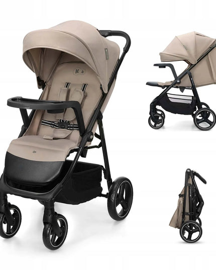 Kinderkraft TRIG 3 sportinis vežimėlis iki 22 kg su padėklu, lengvas, sulankstomas
