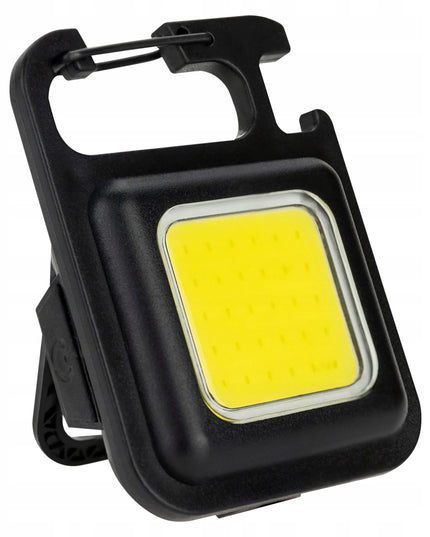 Kišeninis LED žibintuvėlis, mini, nešiojamas, įkraunamas per USB