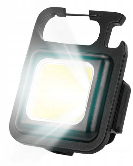 Kišeninis LED žibintuvėlis, mini, nešiojamas, įkraunamas per USB