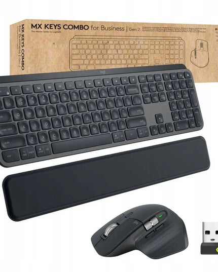 Klaviatūra ir pelė Logitech MX Keys Business 2gen (920-010933)