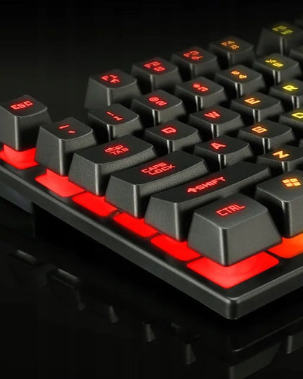 Klaviatūra ir pelė T-WOLF TF200 su LED apšvietimu