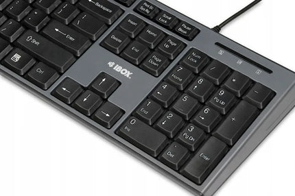 Klaviatūros ir pelės rinkinys IBOX IKMS606 (USB)