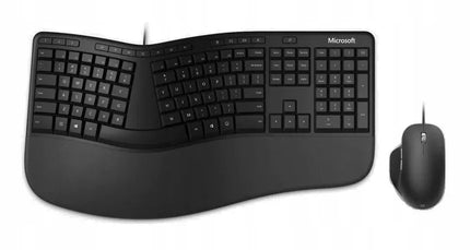 Klaviatūros ir pelės rinkinys Microsoft Ergonomic Desktop RJU-00009