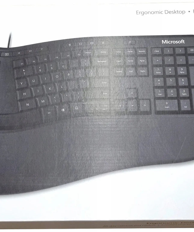 Klaviatūros ir pelės rinkinys Microsoft Ergonomic Desktop RJU-00009