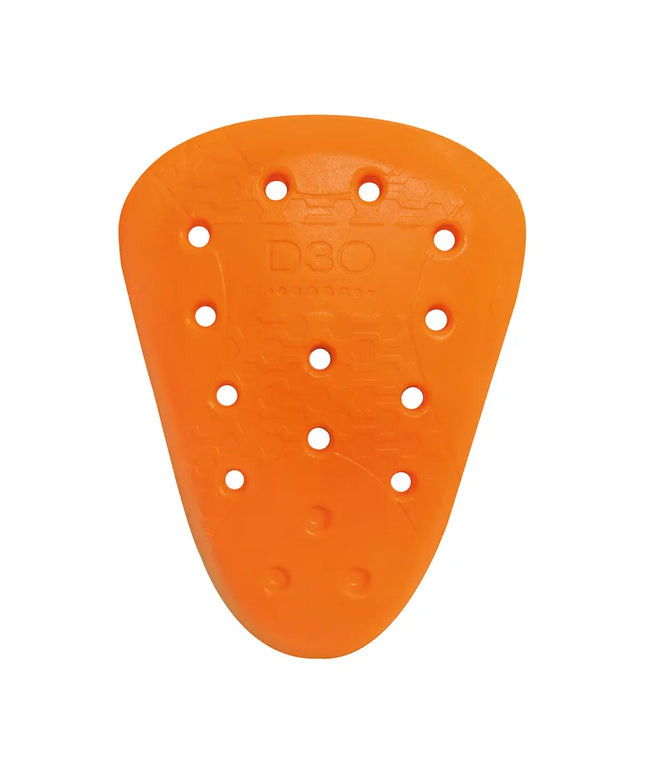 Klubų apsauga HELD D3O T5 EVO PRO X, 2 lygis, oranžinė, 17,8x13 cm