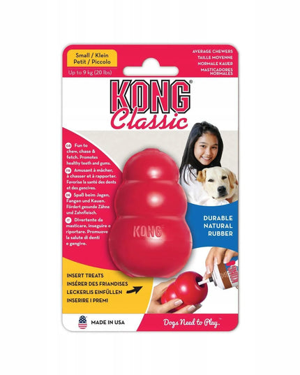 KONG Classic kramtukas šunims, S dydis iki 9 kg