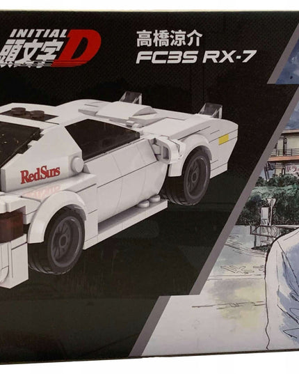 Konstruktorius CaDA lenktyninis automobilis Mazda RX-7 FC35 (282 elementai)