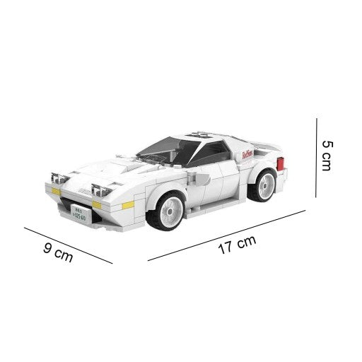 Konstruktorius CaDA lenktyninis automobilis Mazda RX-7 FC35 (282 elementai)