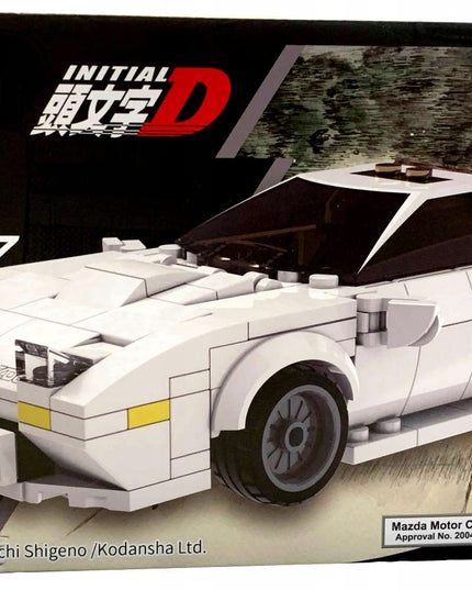 Konstruktorius CaDA lenktyninis automobilis Mazda RX-7 FC35 (282 elementai)