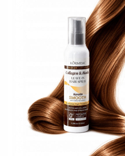 KORMESIC plaukų purškiklis su kolagenu ir biotinu 150 ml