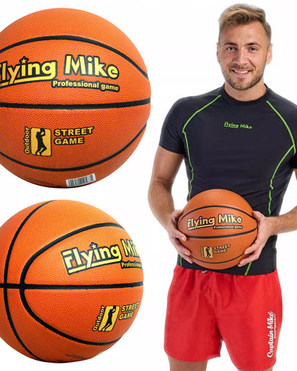 Krepšinio kamuolys 7 FLYING MIKE - skirtas gatvės krepšiniui ir aikštelėms