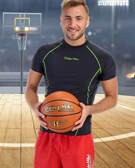 Krepšinio kamuolys 7 FLYING MIKE - skirtas gatvės krepšiniui ir aikštelėms