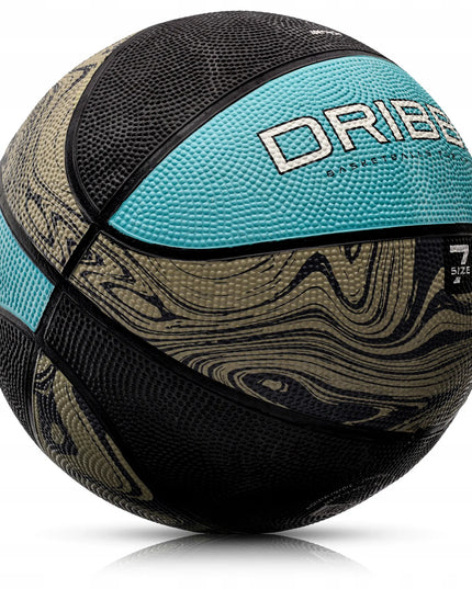 Krepšinio kamuolys Meteor DRIBBLE, 7 dydžio, guminis