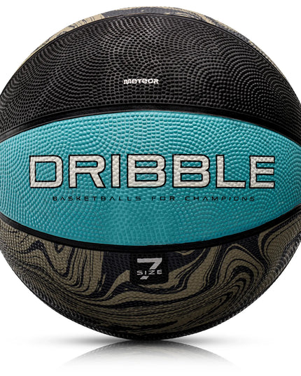 Krepšinio kamuolys Meteor DRIBBLE, 7 dydžio, guminis