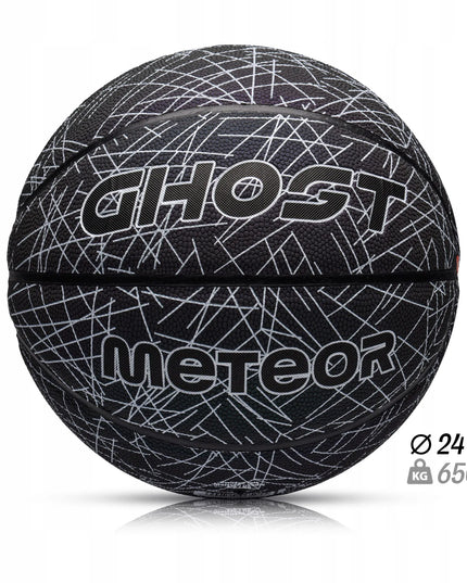 Krepšinio kamuolys Meteor Ghost vyriškas 7 dydžio holografinis šviečiantis