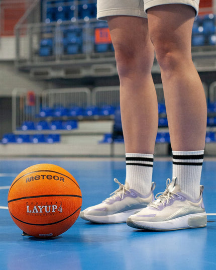Krepšinio kamuolys vaikams 3-10 metų Meteor Layup #4 guminis