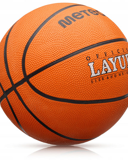 Krepšinio kamuolys vaikams 3-10 metų Meteor Layup #4 guminis