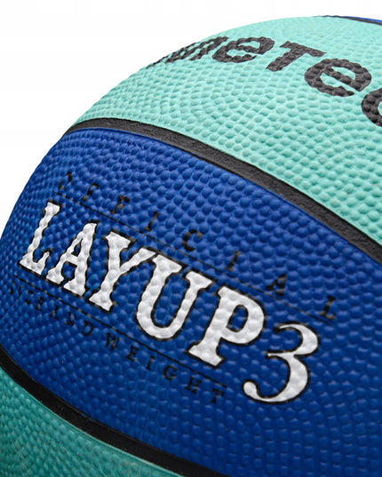 Krepšinio kamuolys vaikams iki 8 metų METEOR Layup #3 guminis